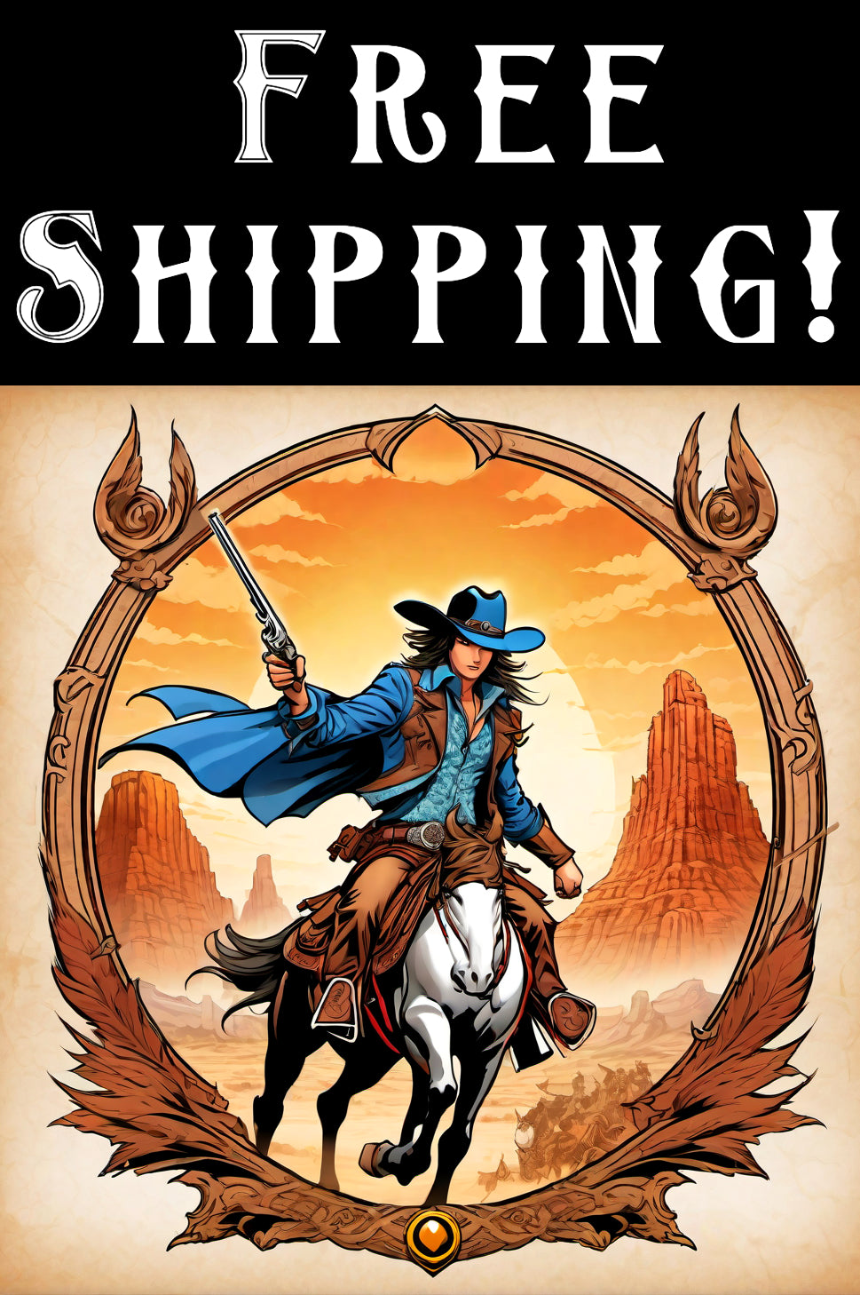 Black Lambskin Leather Western Vest with Front Button Closure