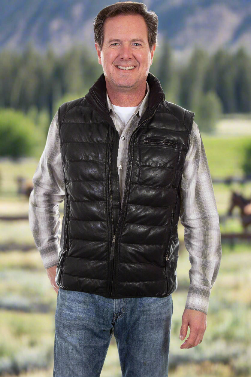 Luxurious Soft Lamb Puffer Vest