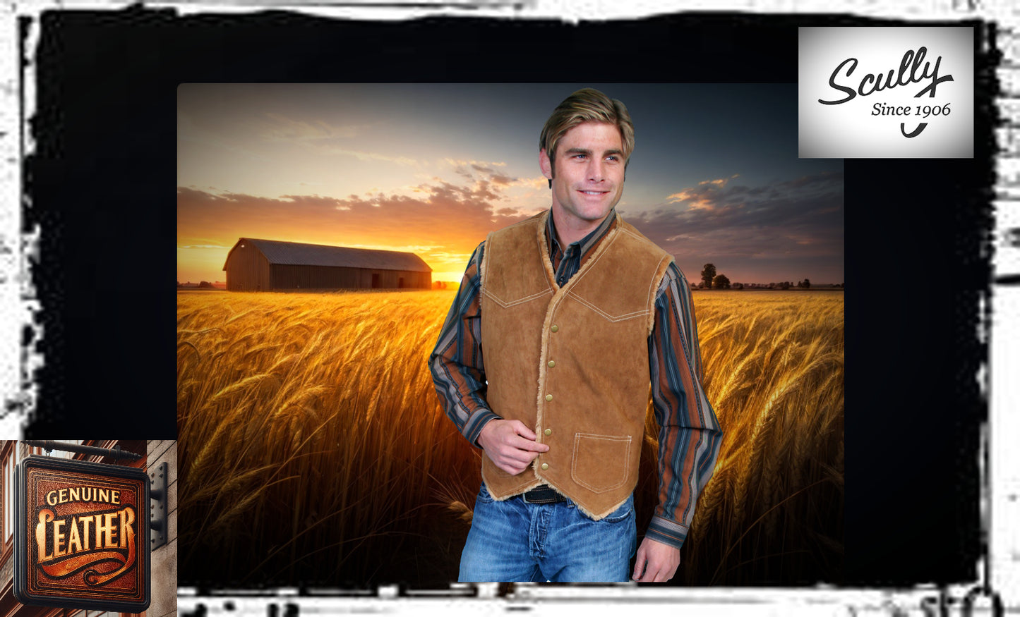 Boar Suede Hunting Vest