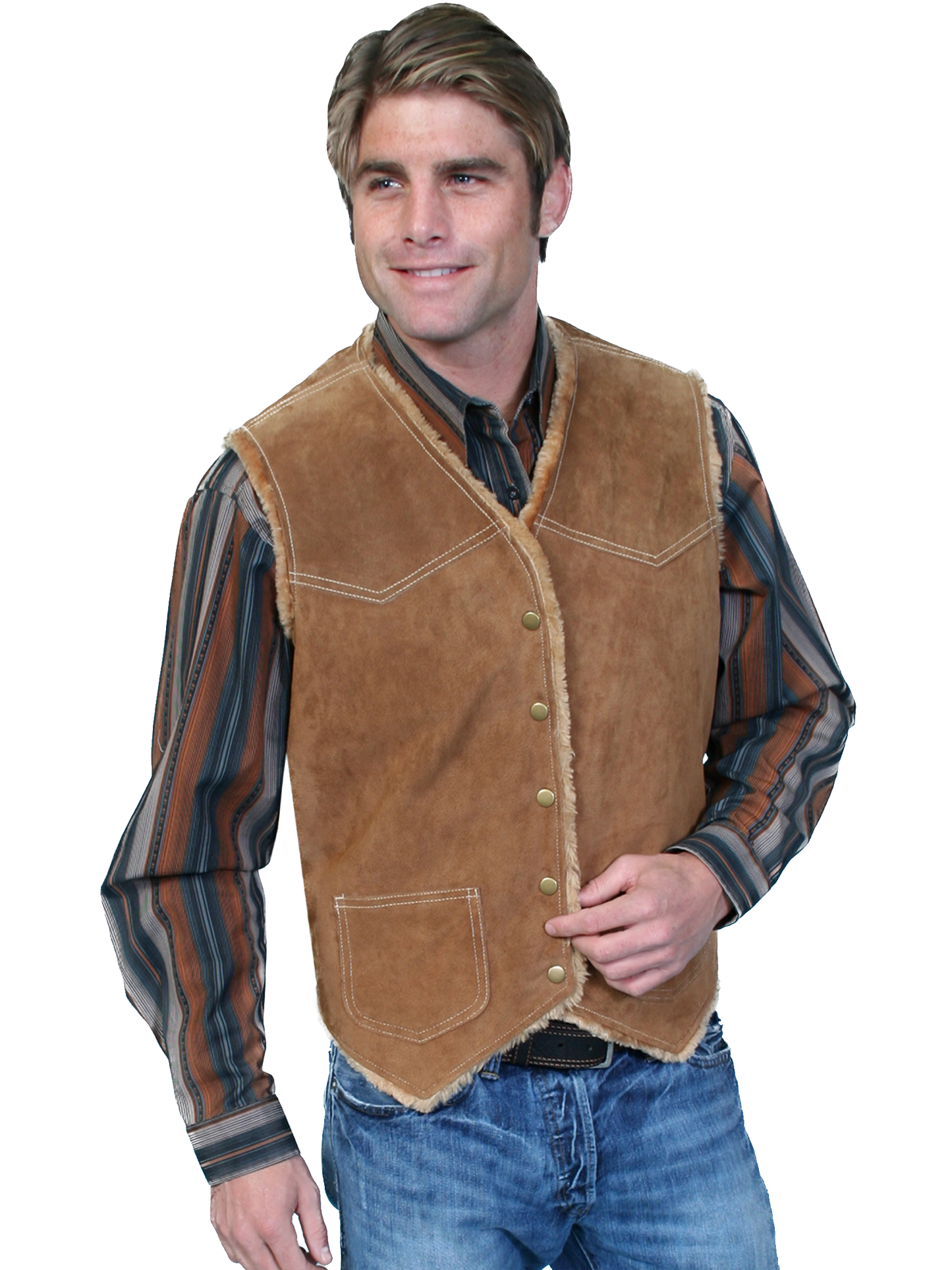 Boar Suede Hunting Vest