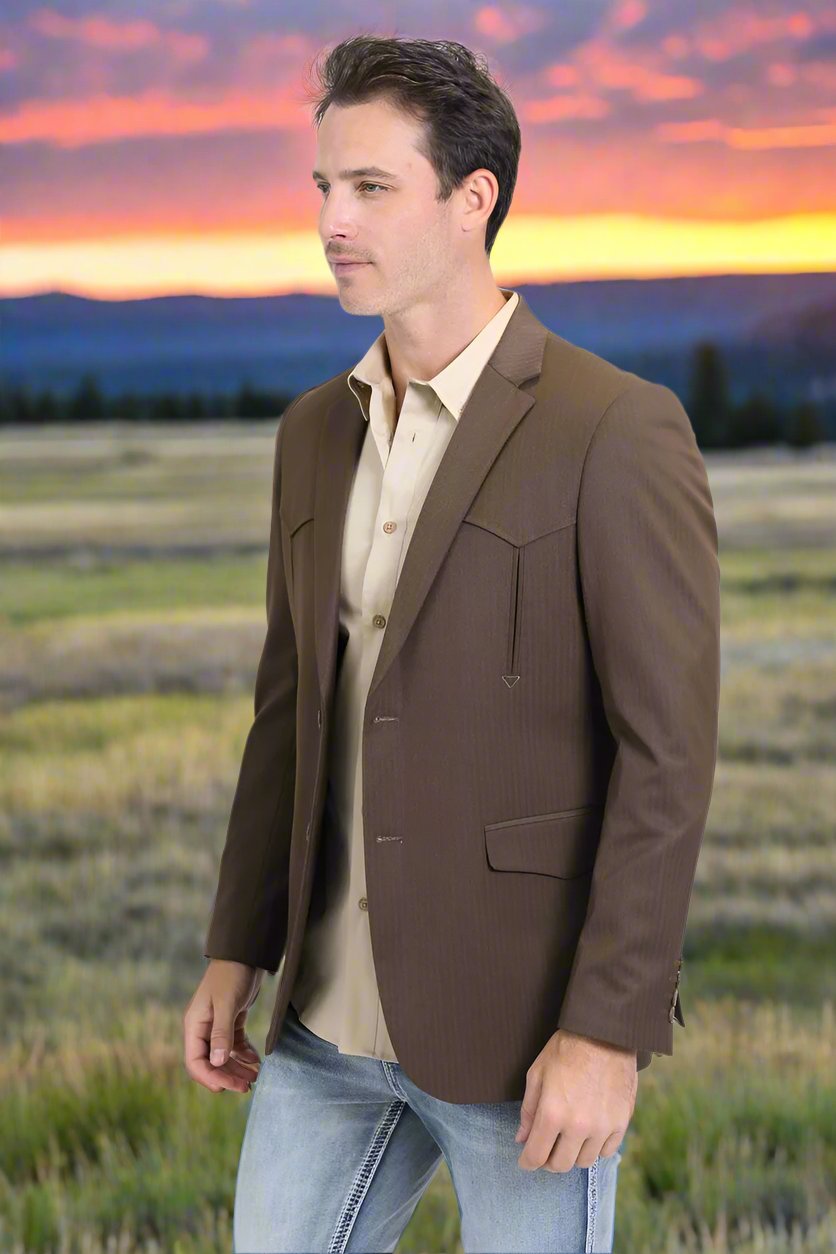Mens Western Blazer