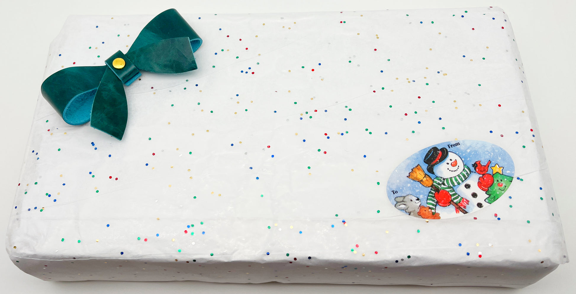 Handmade Genuine Leather Gift Bows