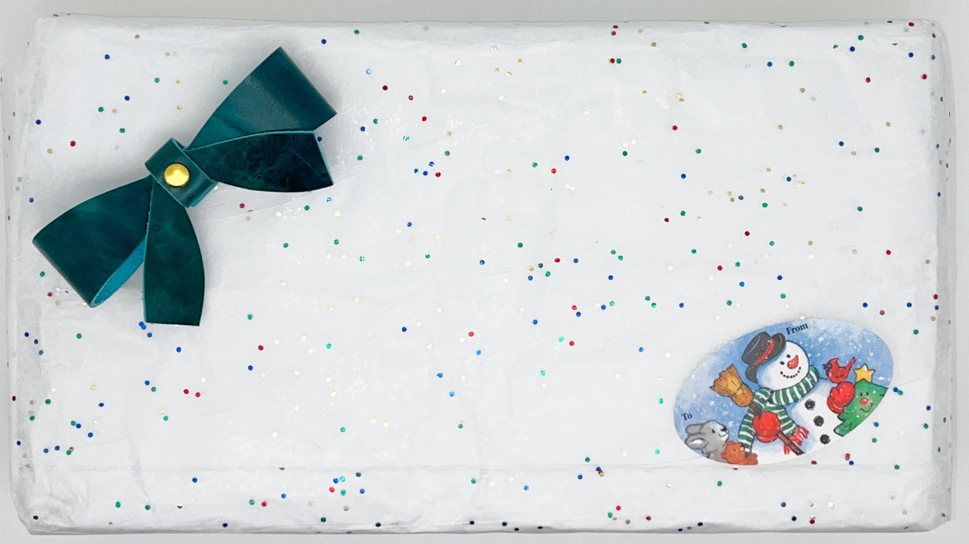 Handmade Genuine Leather Gift Bows