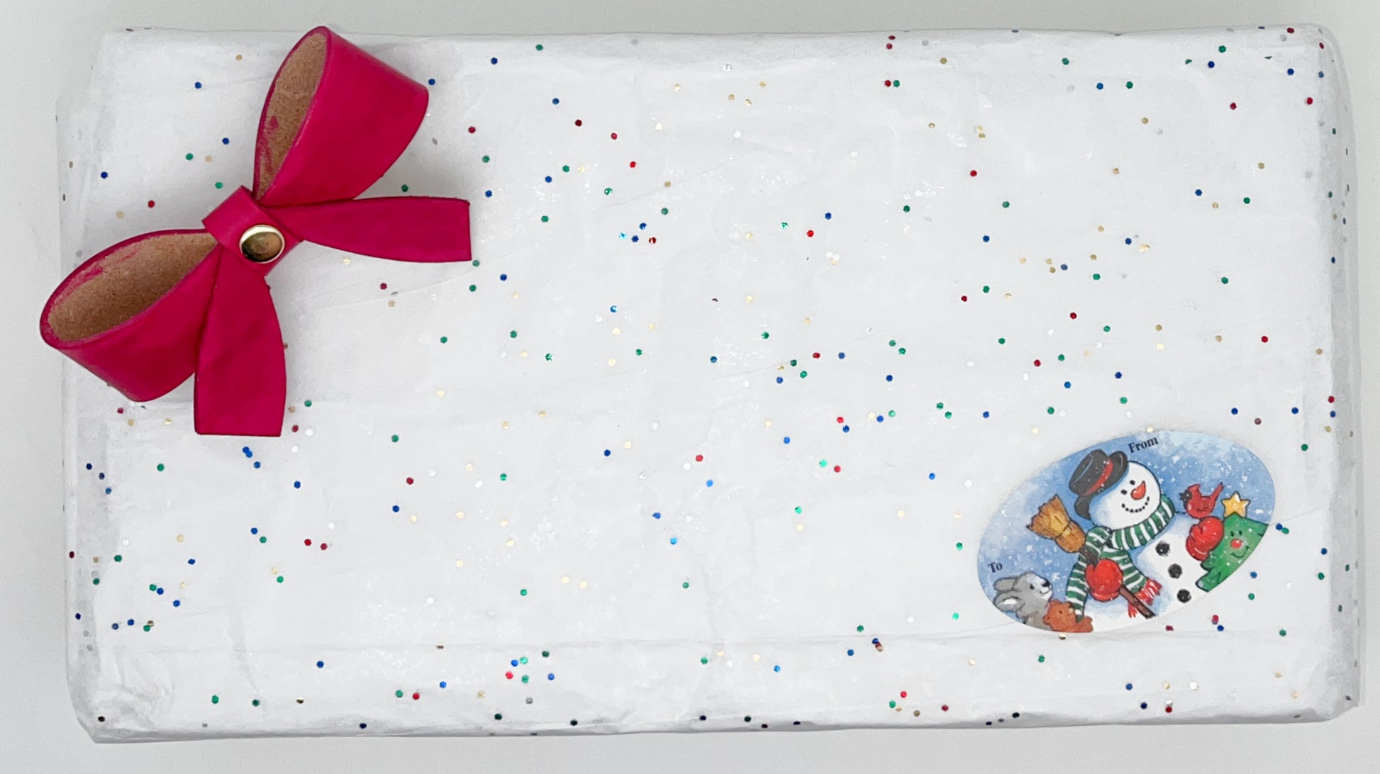 Handmade Genuine Leather Gift Bows