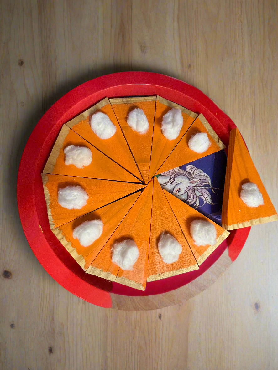 Pumpkin Pie Slices Handmade Fall Home Decorations
