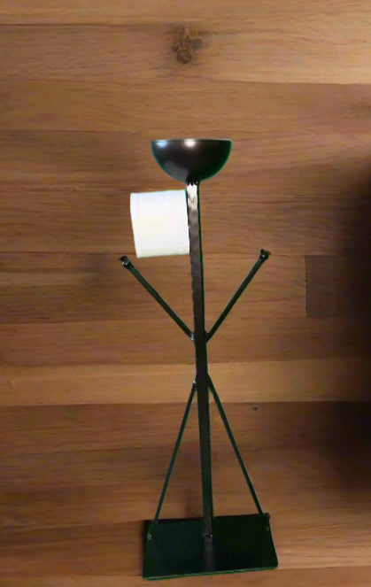Burning Man 3 Roll Toilet Paper Dispenser