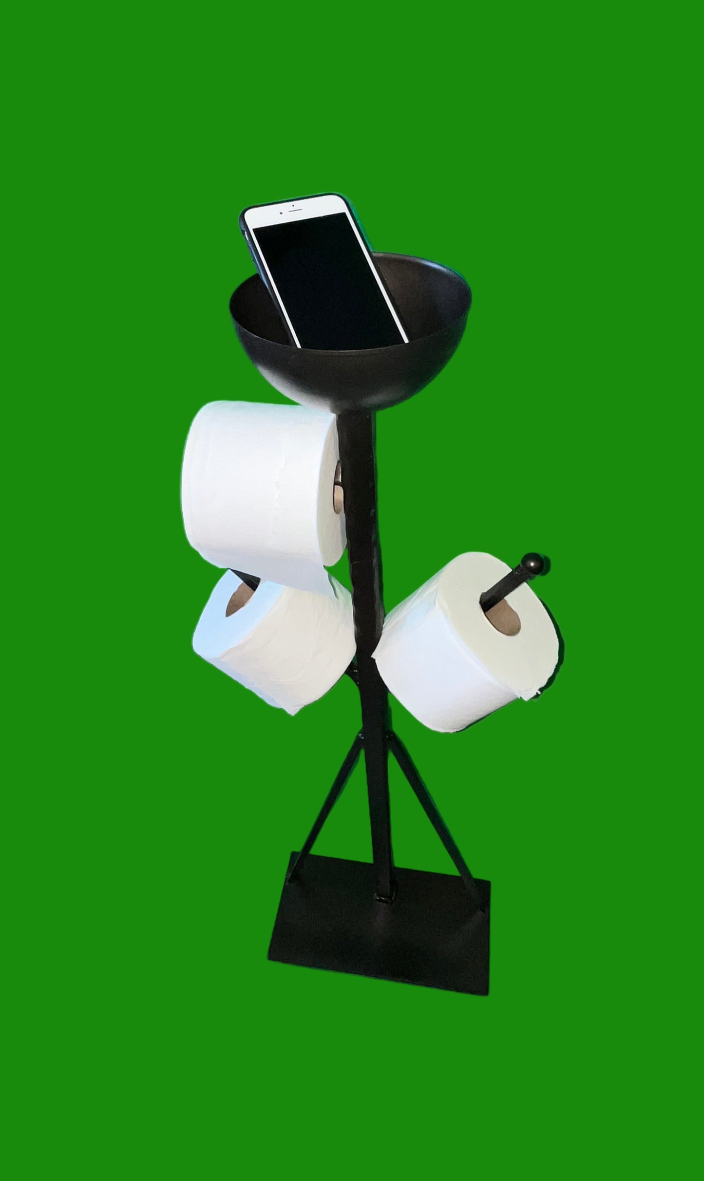 Burning Man 3 Roll Toilet Paper Dispenser