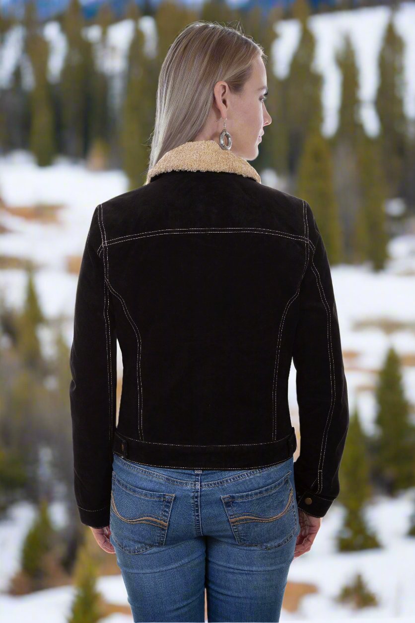 Suede Jean Jacket by Scully