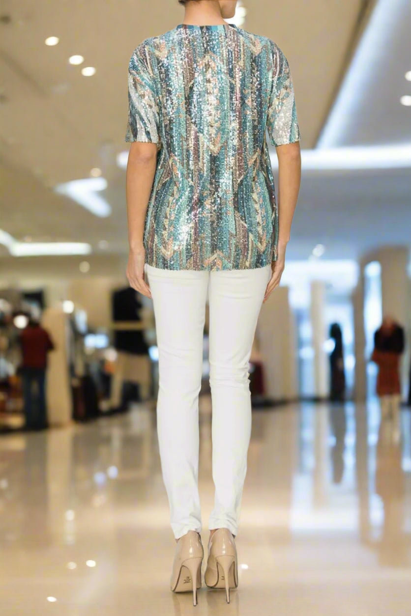 Anasazi Dreams Sequin Top
