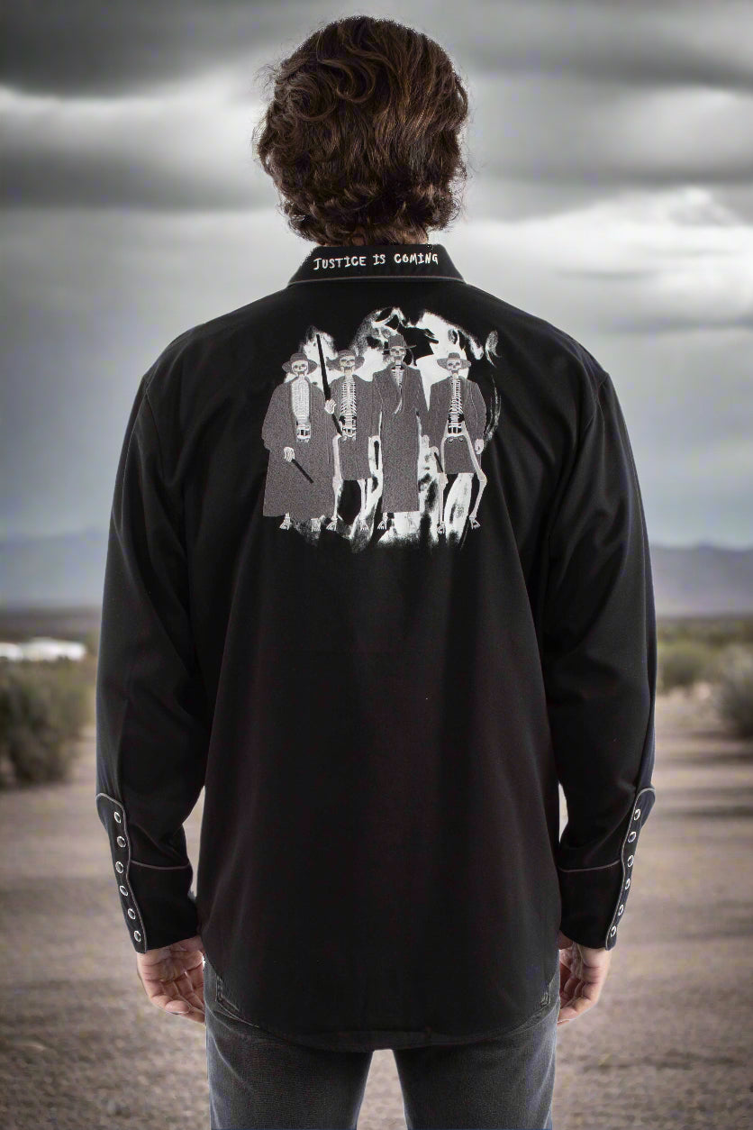 Justice is Coming Western Shirt