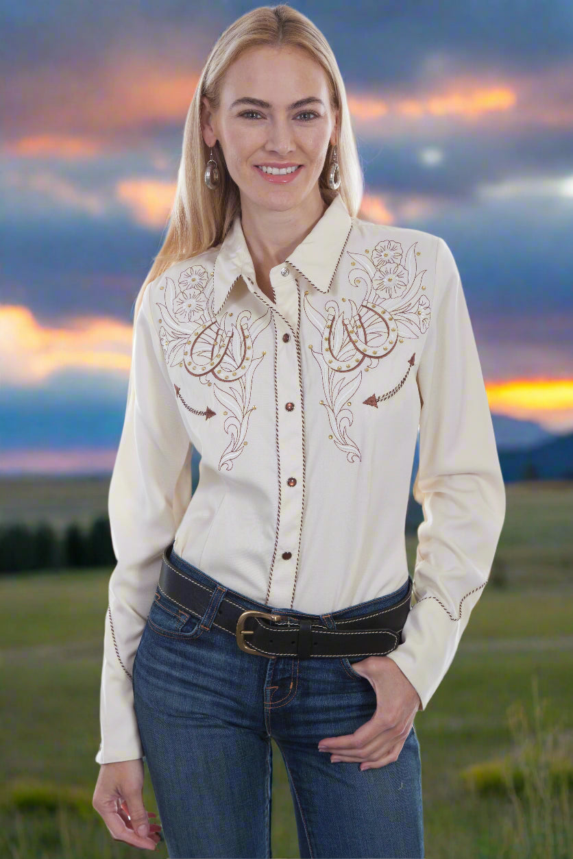 Top Hand Gal Shirt by Scully in Size XS, S, M, L, XL, or XXL