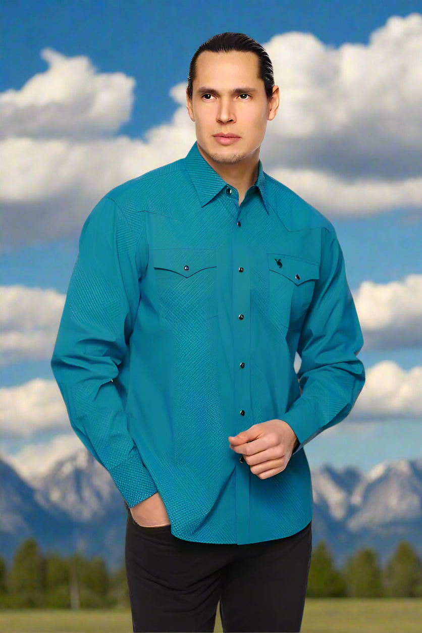 Men's Western Button Down Shirt by Rodeo Clothing
