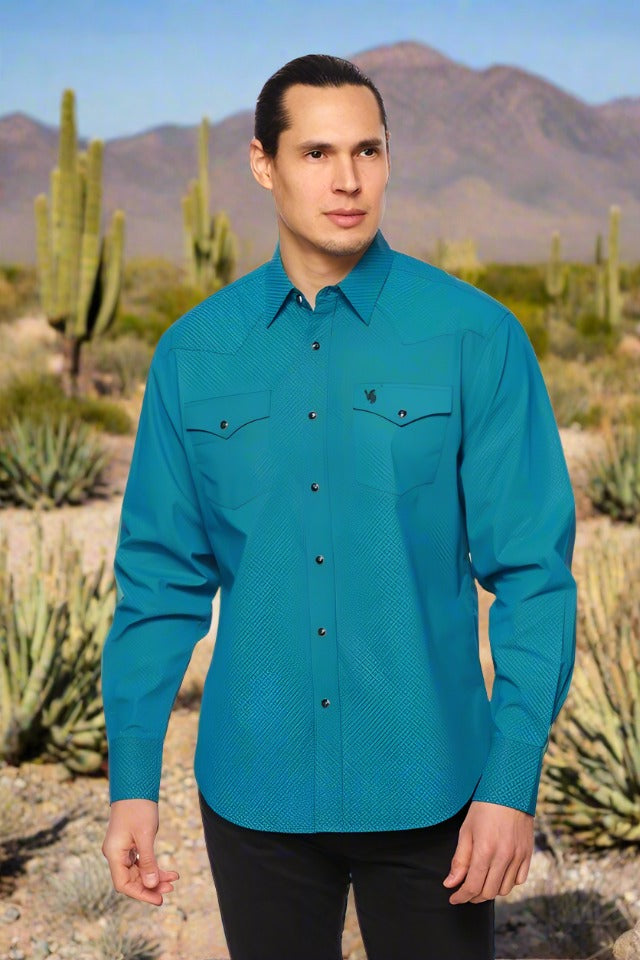 Men's Western Button Down Shirt by Rodeo Clothing