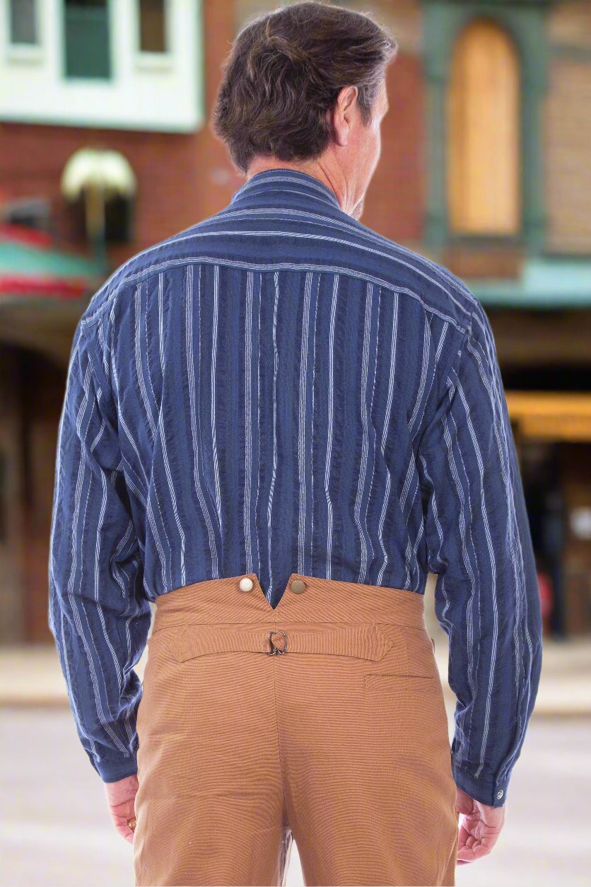 Iconic Historically Inspired Blue Shirt