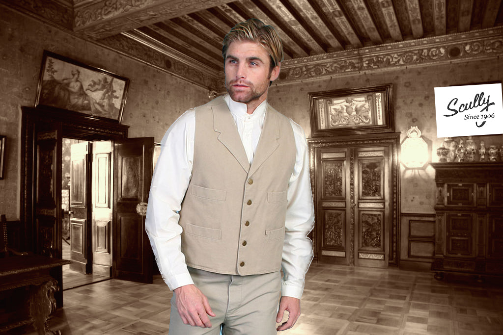 Durable 100% Cotton Canvas Vest