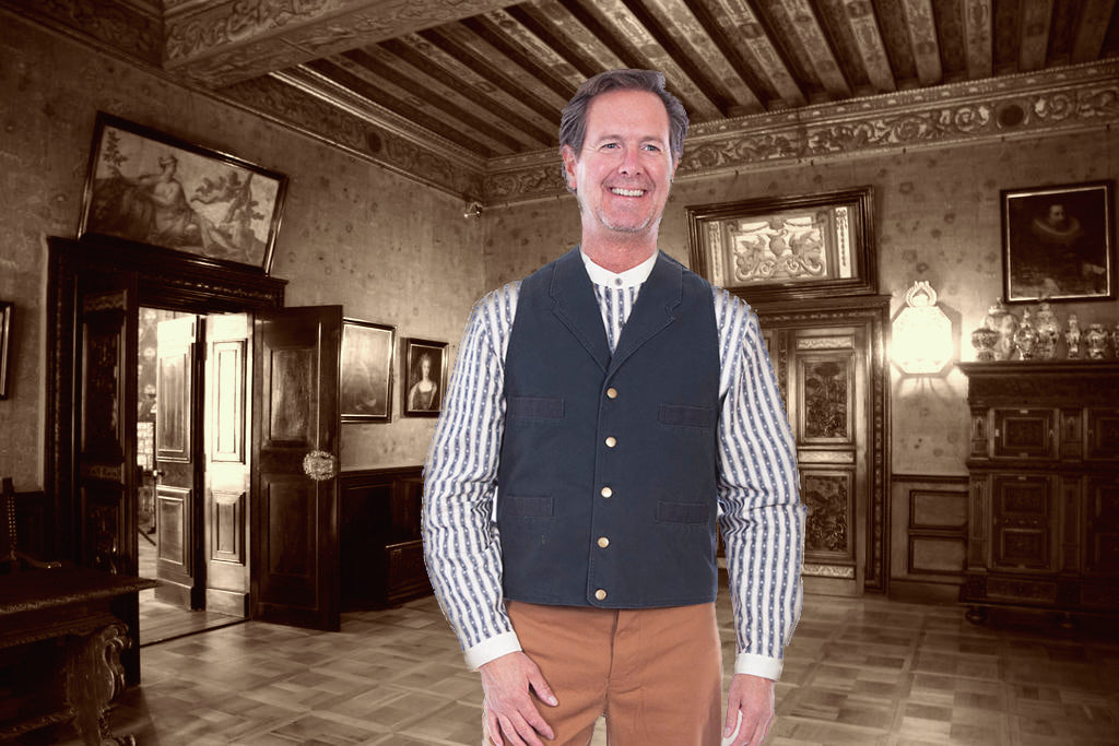 Durable 100% Cotton Canvas Black Vest