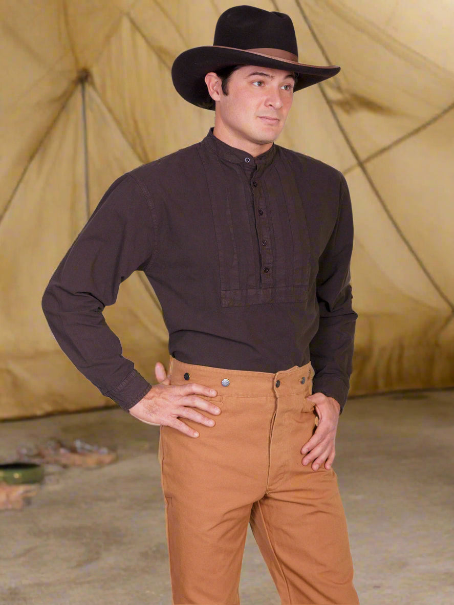 Ace of Diamonds Brown Shirt