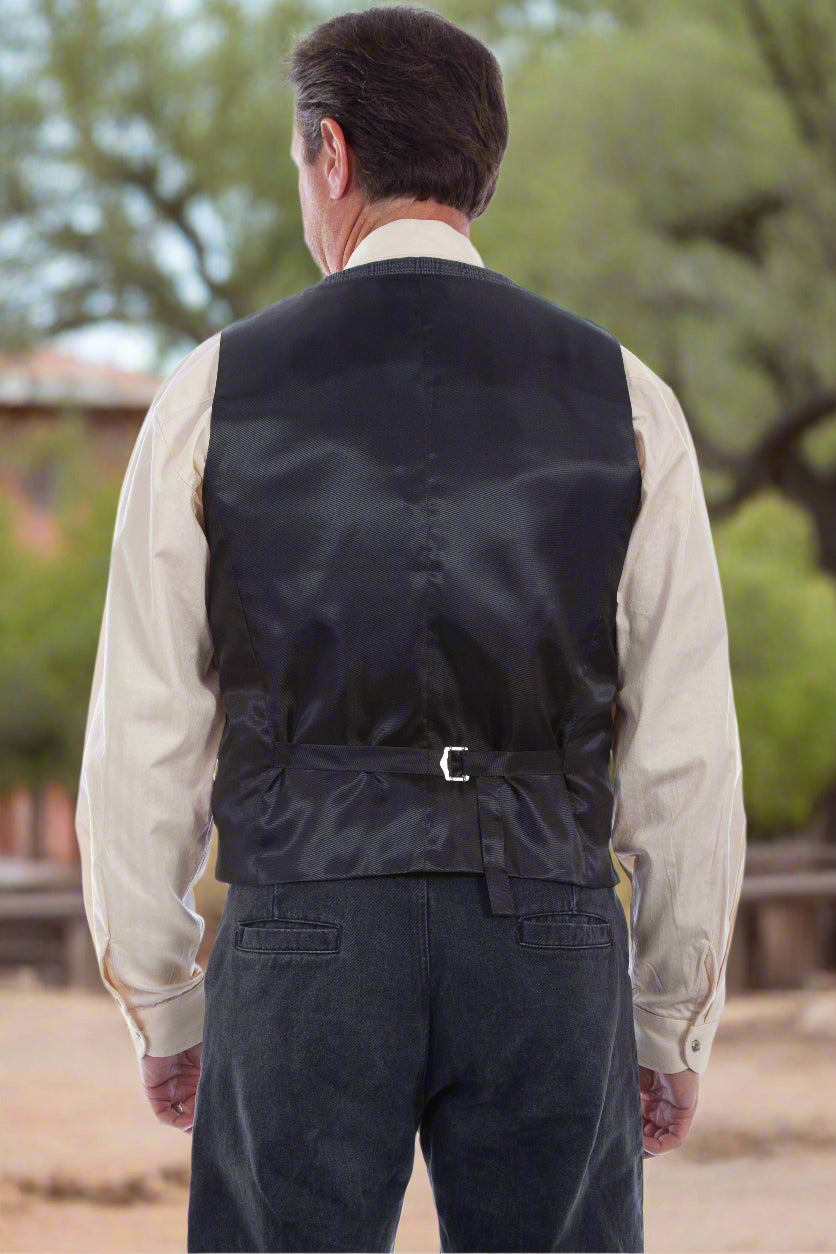 19th Century Style Plaid Vest