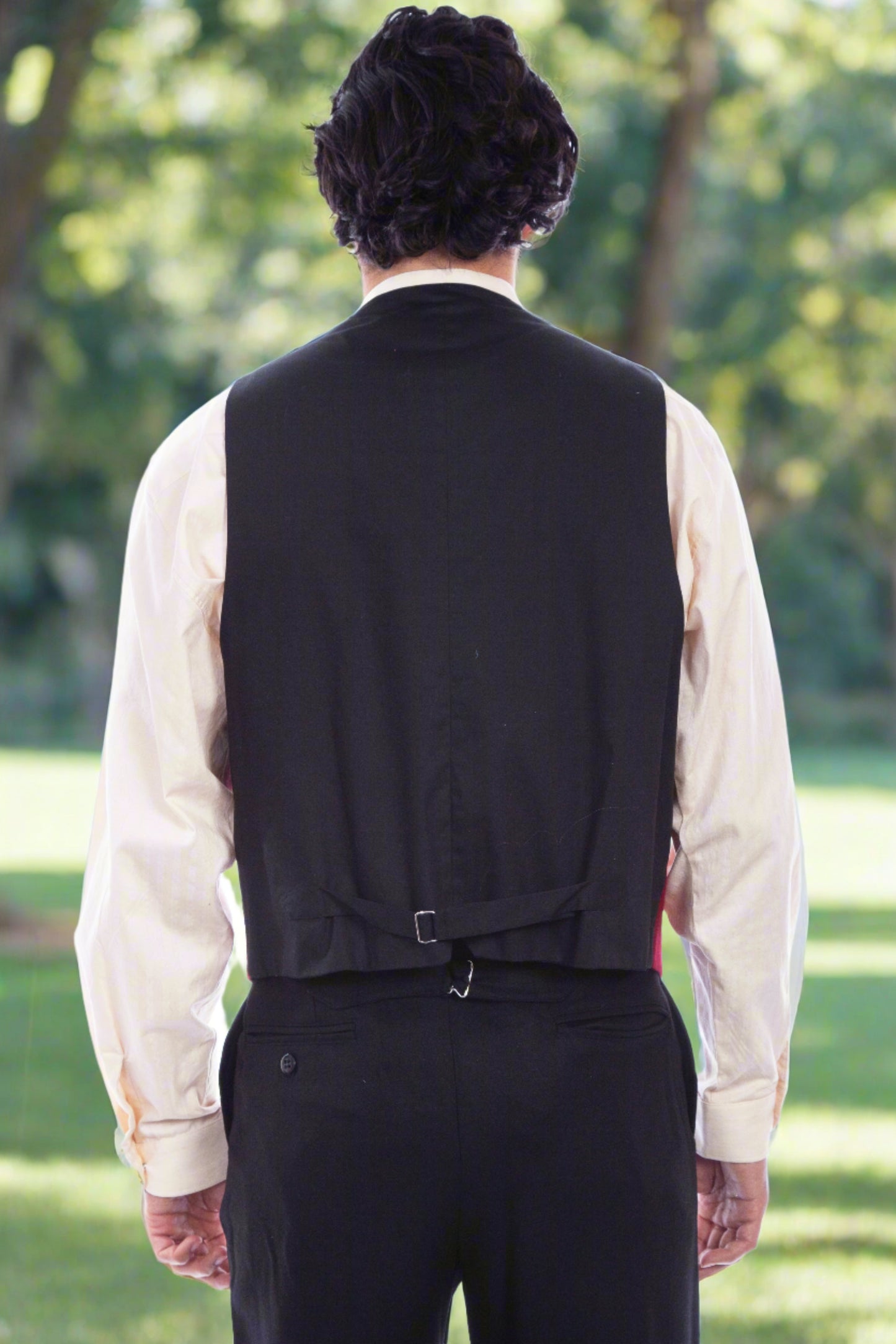 Sunday Red Wool Blend Vest