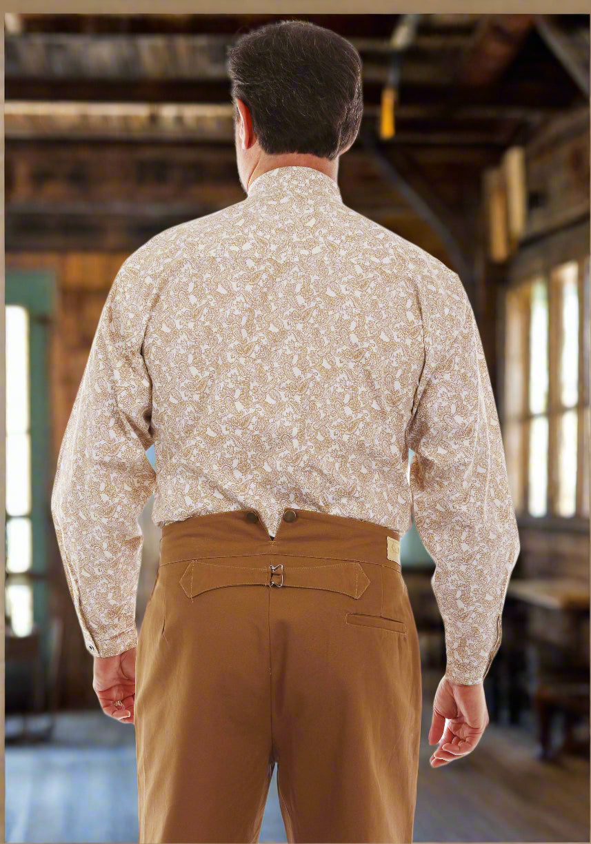 Cotton Canvas 19th Century Pants for Men and Women