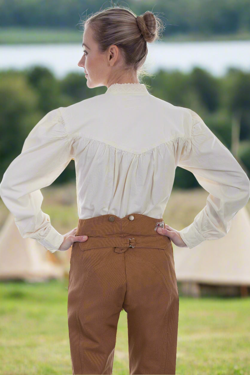 Cotton Canvas 19th Century Pants for Men and Women