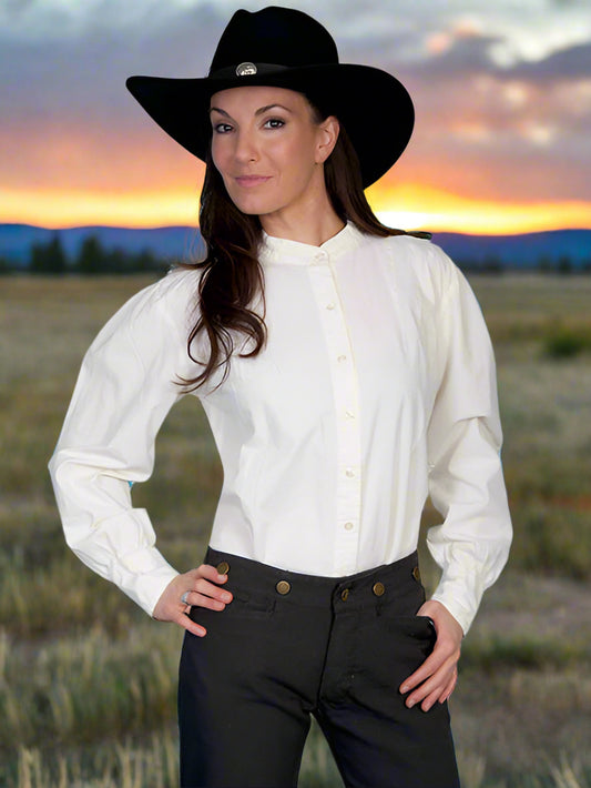 Ivory Ranch Style Blouse