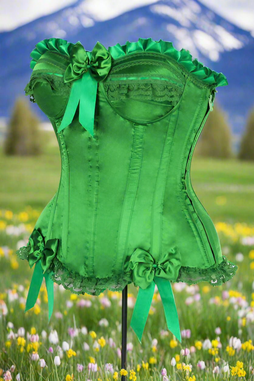 Satin Steel Boned Corset