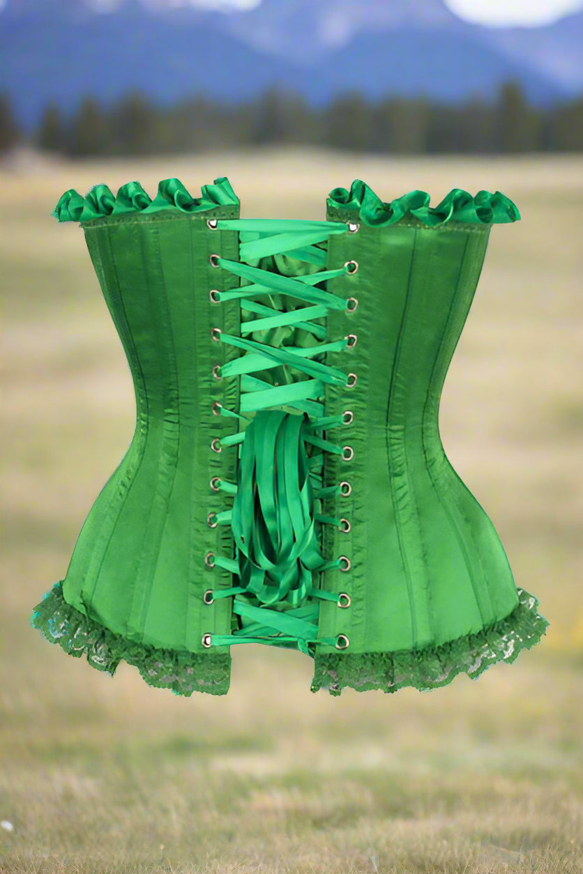 Satin Steel Boned Corset