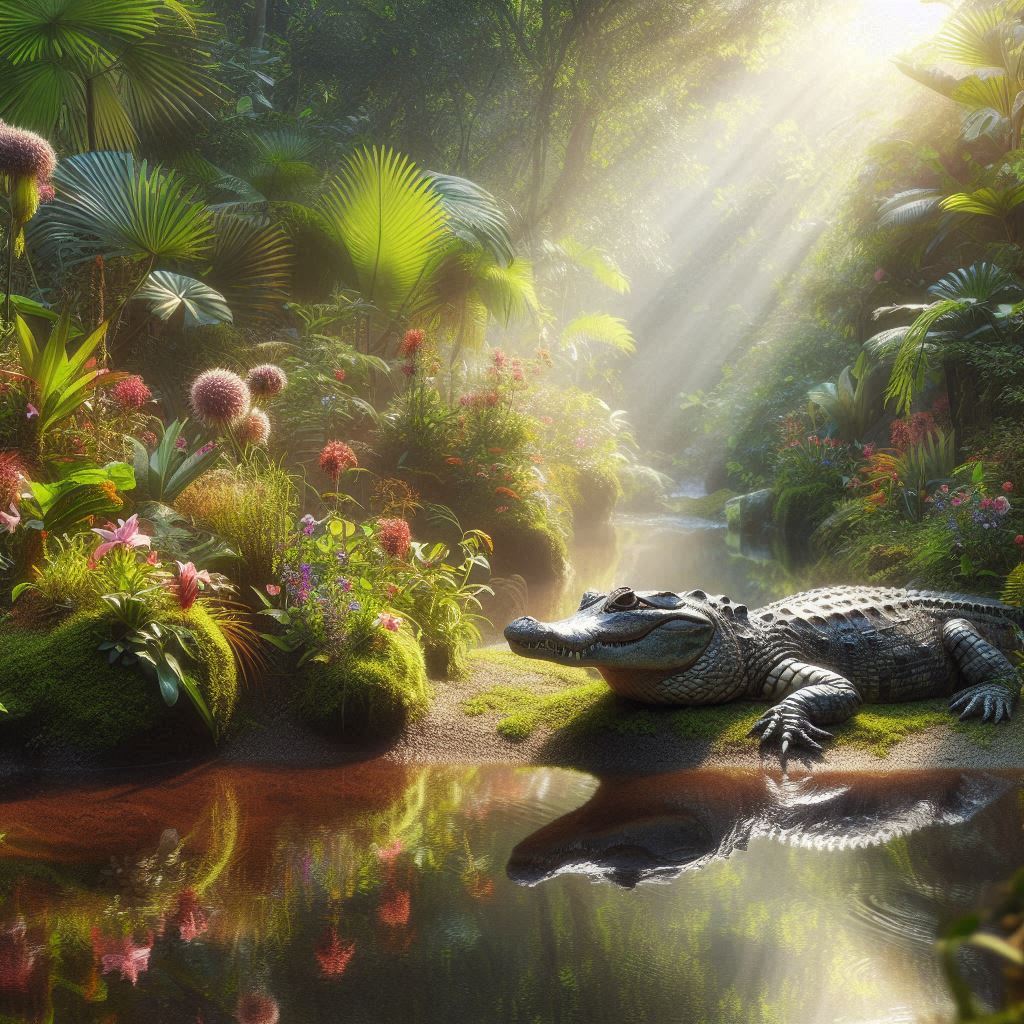 Leather Vest with Caiman Inset Front Yoke Extra Tall