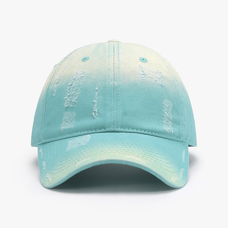 Adjustable Cotton Baseball Hat Tiffany Blue One Size