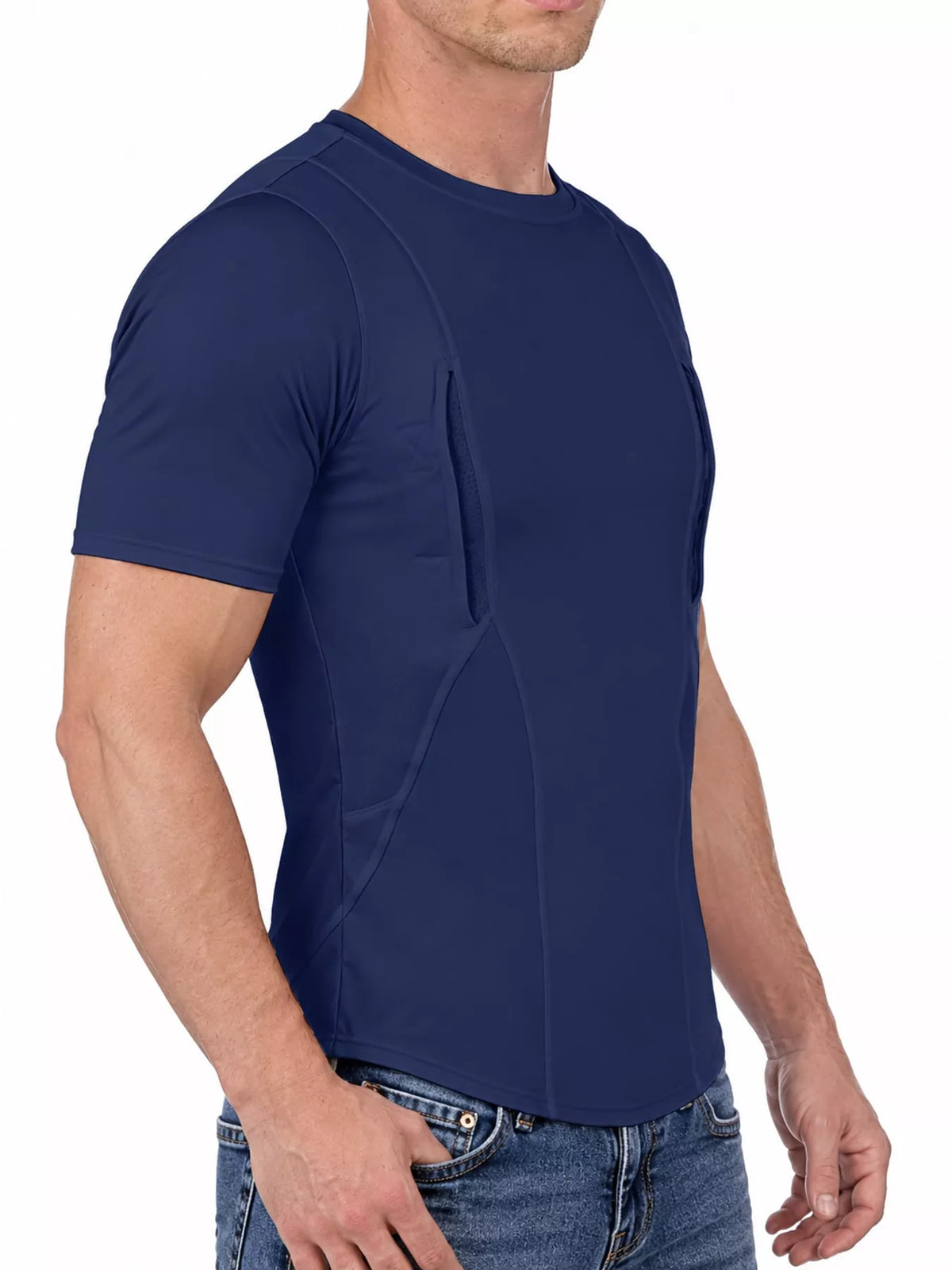 Men's Full Size Short Sleeve Active T-Shirt Plus Size