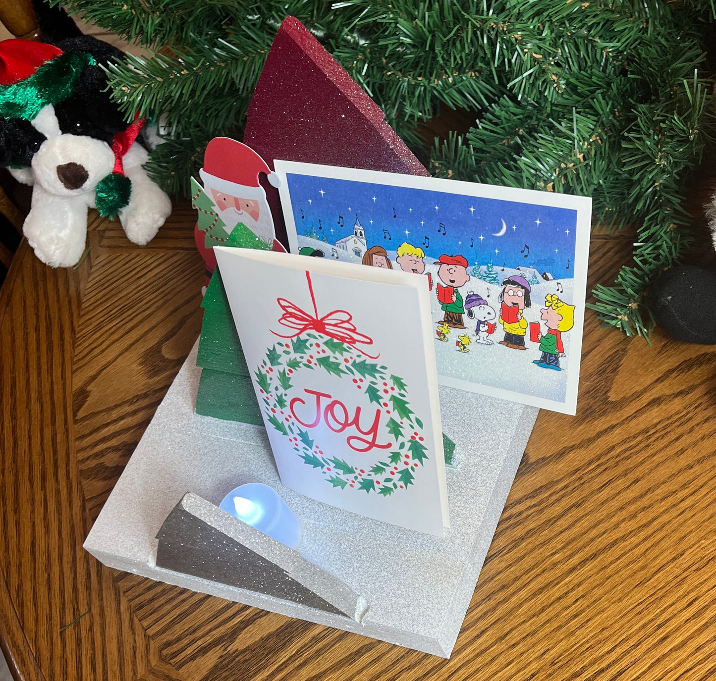 🎄 Christmas Trees Table Centerpiece and Holiday Card Holder 🎄