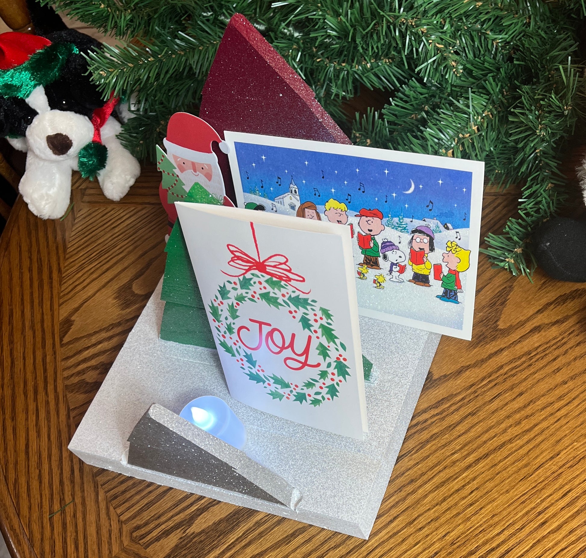🎄 Christmas Trees Table Centerpiece and Holiday Card Holder 🎄