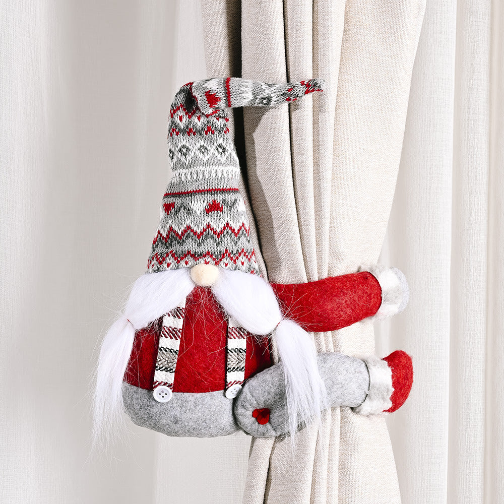 Faceless Gnome Curtain Ornament Style B One Size