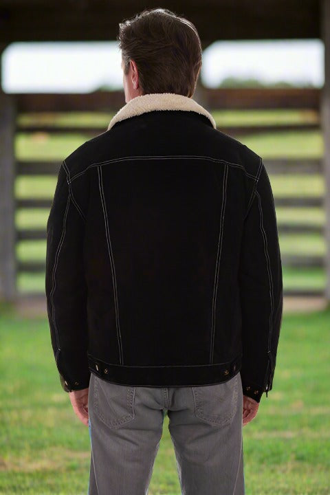 Wyoming Cowboy Boar Suede Jacket by Scully in 3 Color Choices in Size S, M, L, XL, 2X, 3X, or 4X