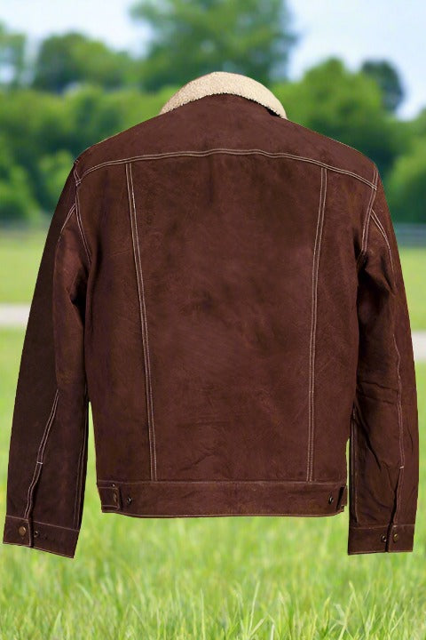 Wyoming Cowboy Boar Suede Jacket by Scully in 3 Color Choices in Size S, M, L, XL, 2X, 3X, or 4X