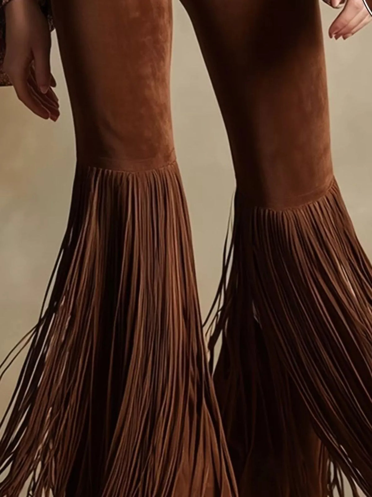 Fringe Flare Pants