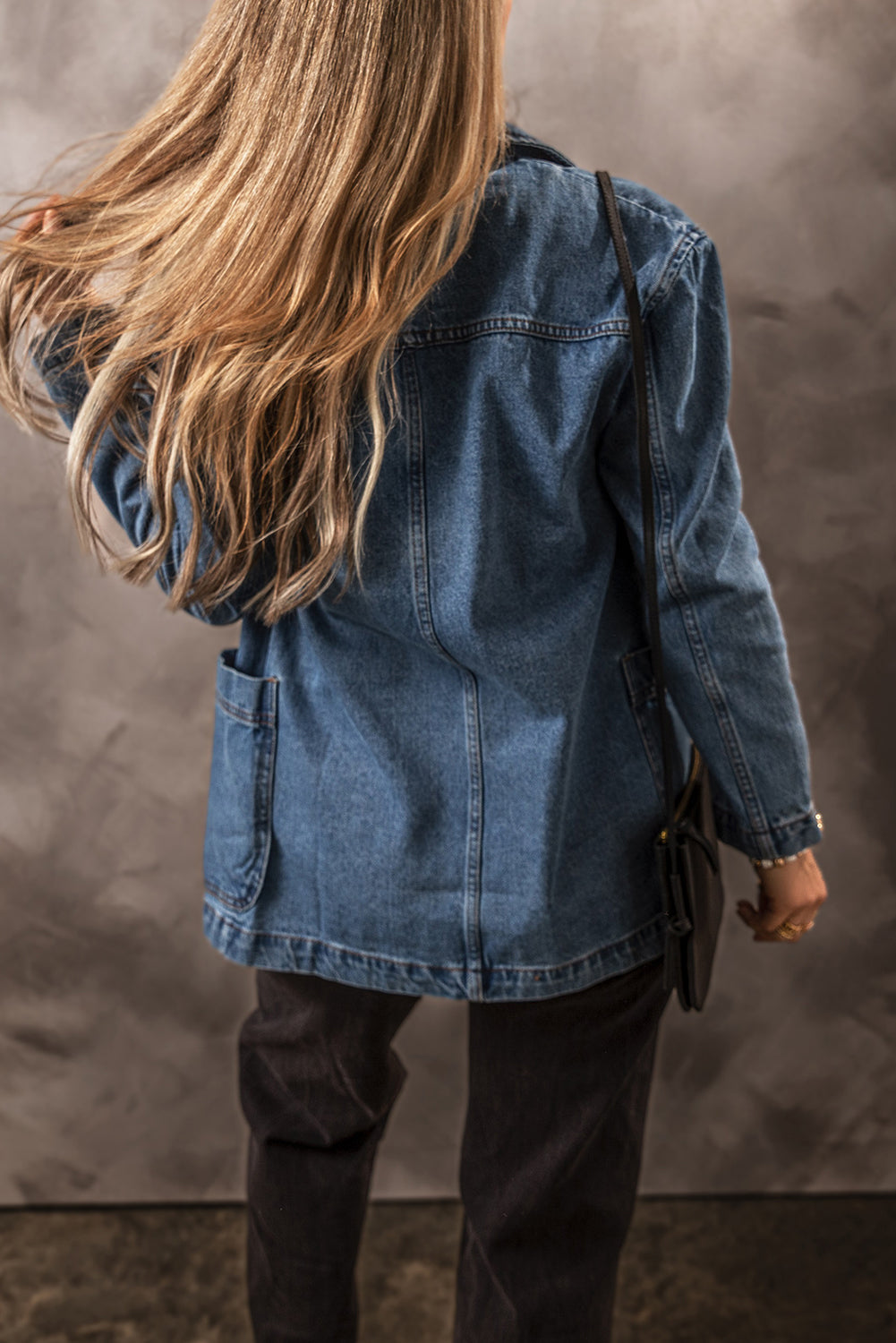 Long Sleeve Denim Jacket