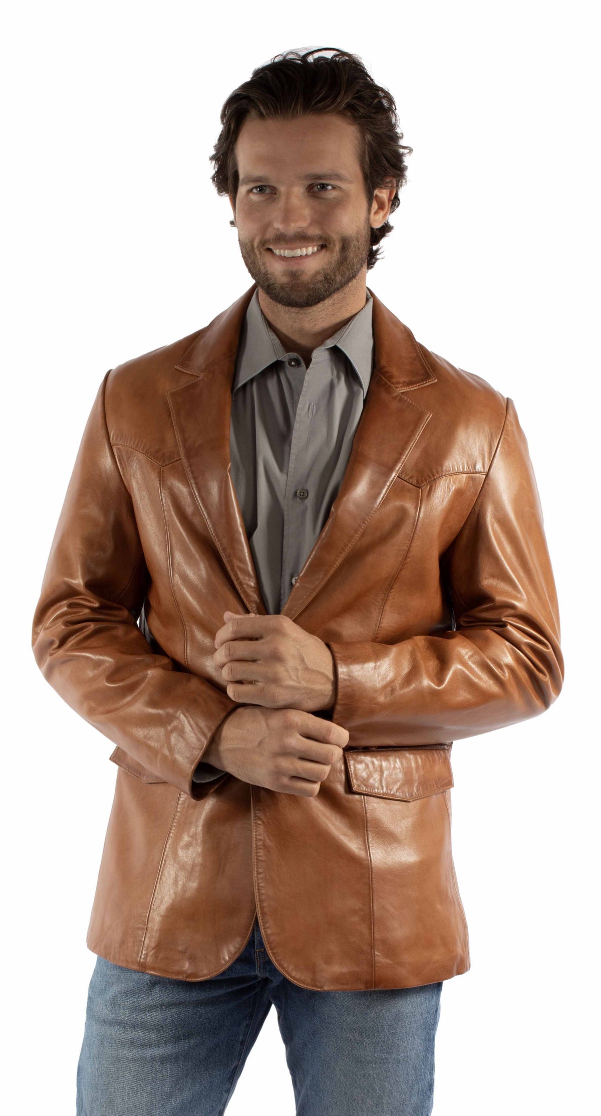 Classic Lambskin Blazer