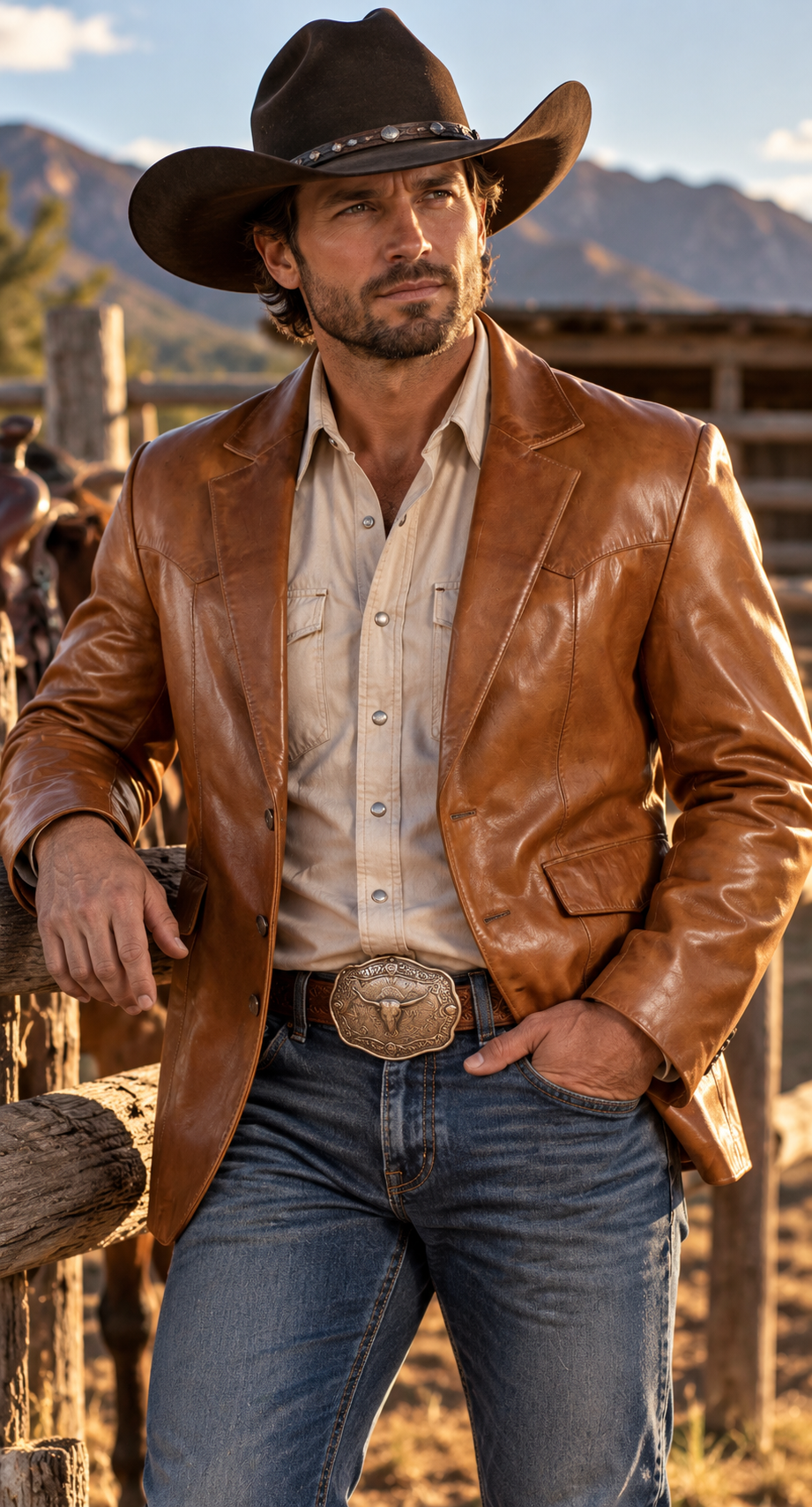 Classic Lambskin Blazer