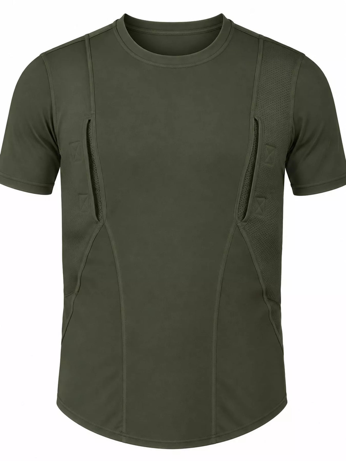 Men's Full Size Short Sleeve Active T-Shirt Plus Size