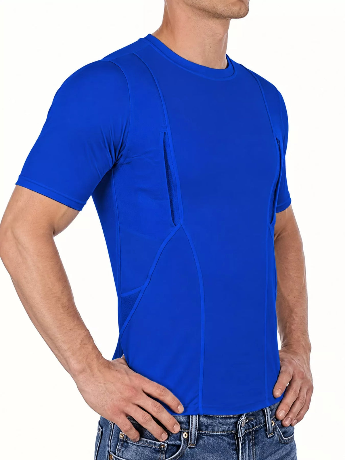 Men's Full Size Short Sleeve Active T-Shirt Plus Size
