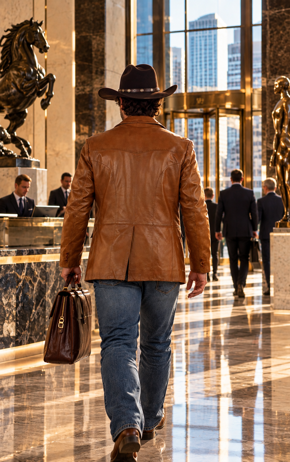 Classic Lambskin Blazer