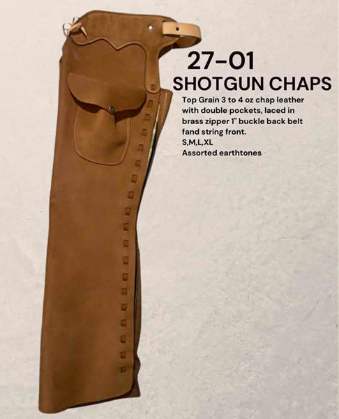 Shotgun Chaps by Saddle Barn in Size S, M, L, or XL