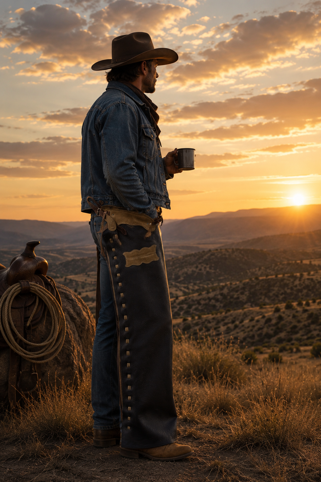 Ramrod Shotgun Chaps with Fringe