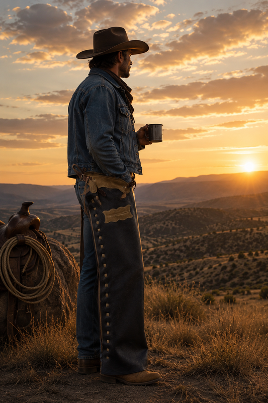 Ramrod Shotgun Chaps with Fringe