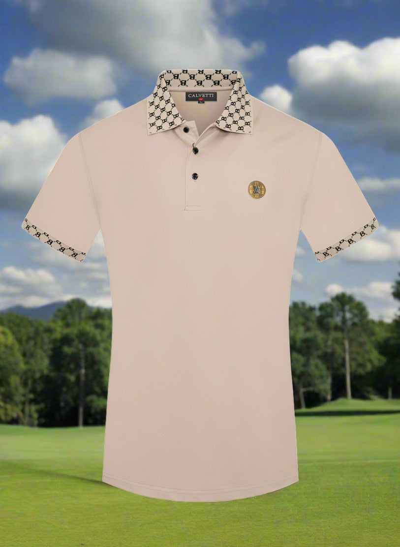 Calvetti Polo Golf Shirt for Men in Size M, L, XL, 2XL