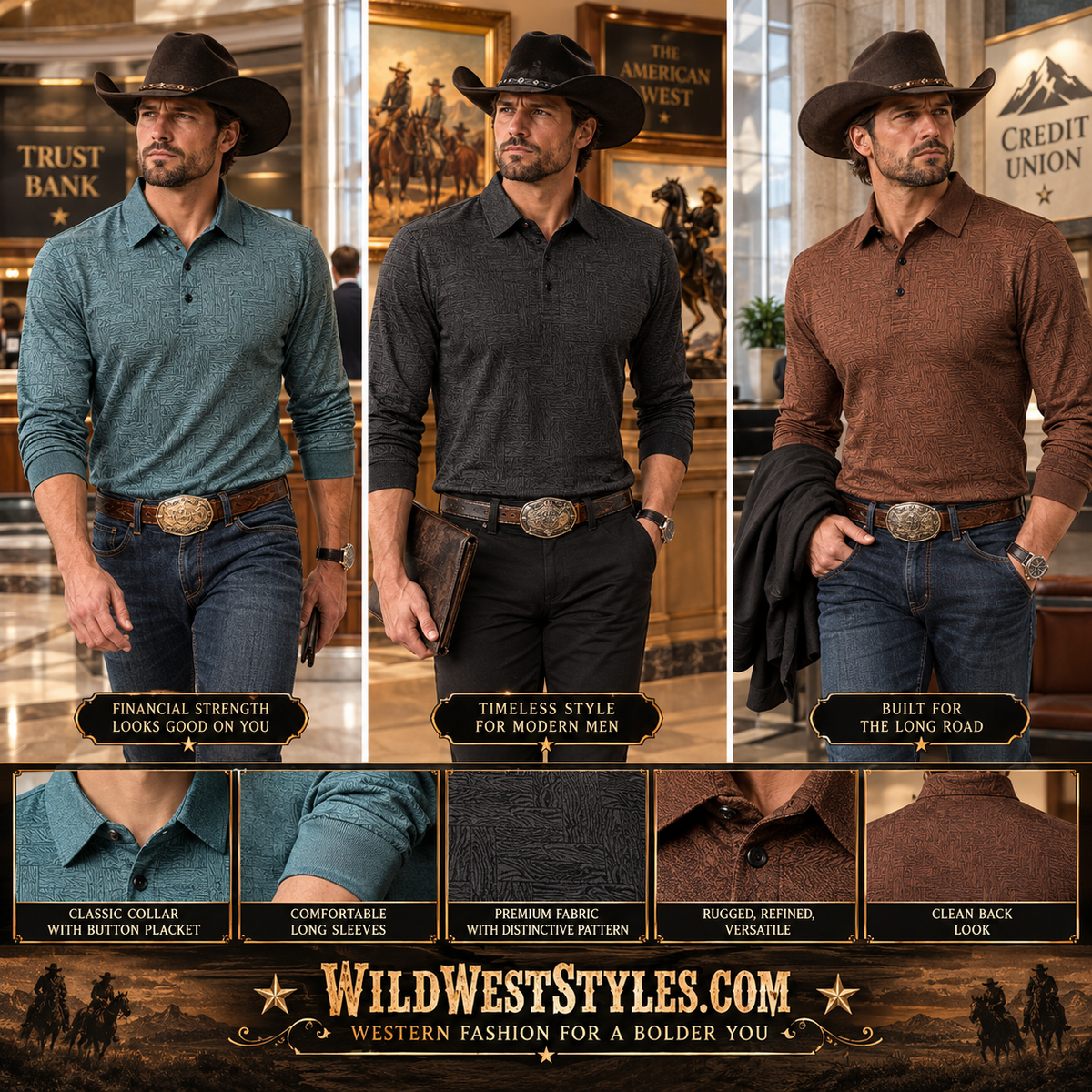 Long Sleeve Polo