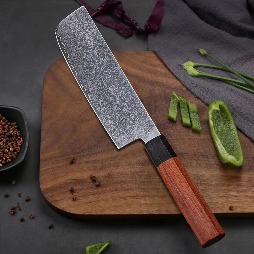 Damascus Steel 7 Inch Kitchen Knife