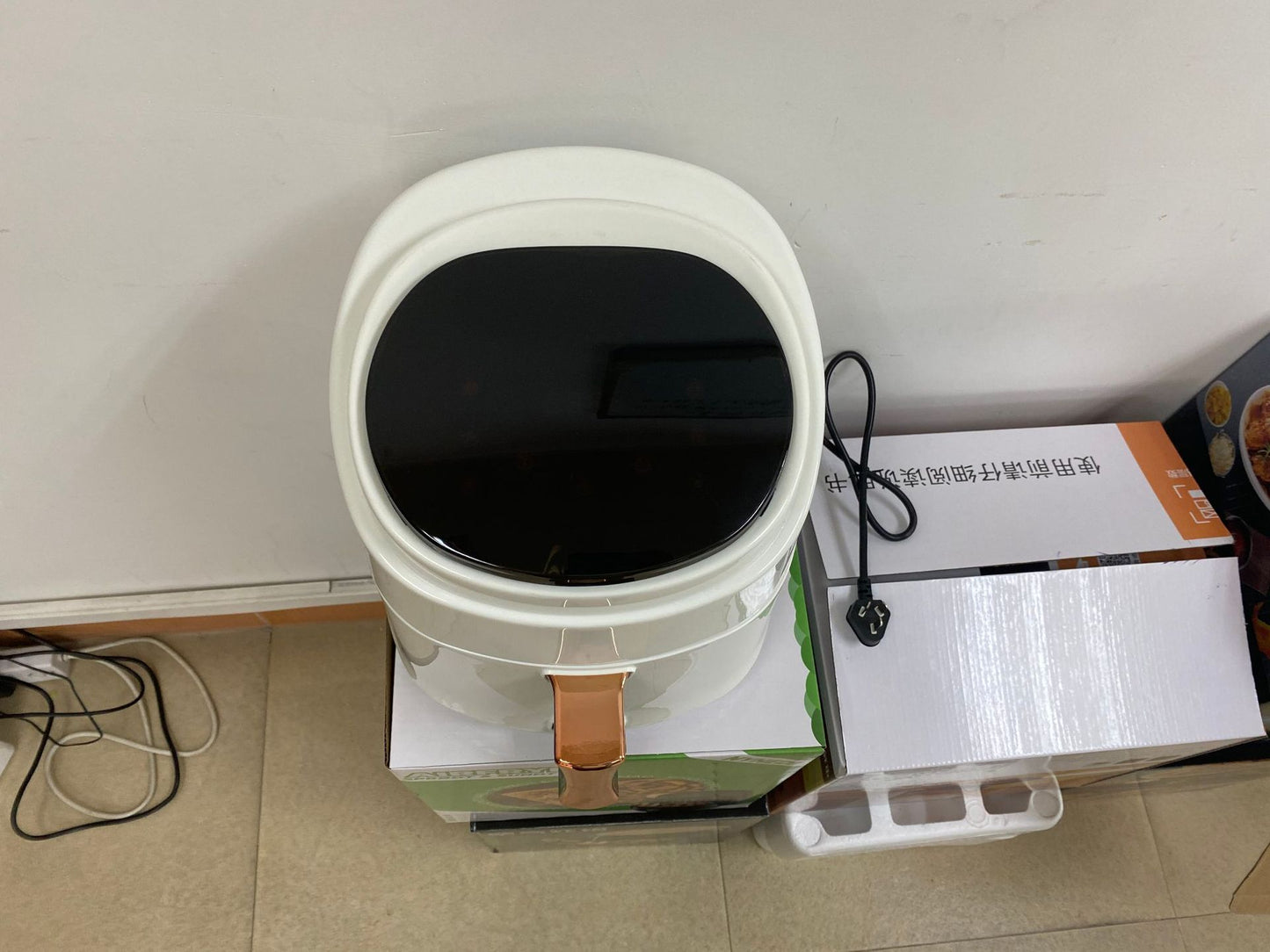 Air Fryer Large Capacity 6L 8L Intelligent Electric Fryer